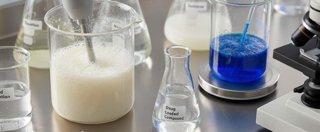  Solvent dispersion for liposome preparation and loading
